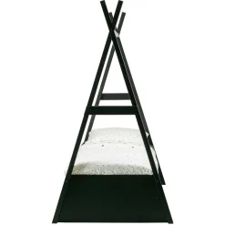 111x209x212 Zelt Kinderbett in Schwarz - Loytina