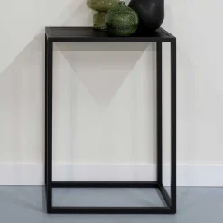 66x90x30cm Konsolentisch in Schwarz - Etienne