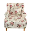 XXL Landhaus Sessel mit Rosen Muster - Gelvino