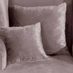 XXL Ohrenbackensessel in Rosa Samtvelours - Scolari