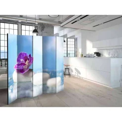 Zen Spa Trennwand in Pink & Weiß & Blau - Kantaras