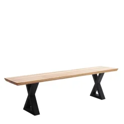 Zerreiche Küchenbank mit Schweizer Kante - Liberatos