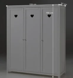 Zimmereinrichtung Grandory für Teenager (vierteilig)