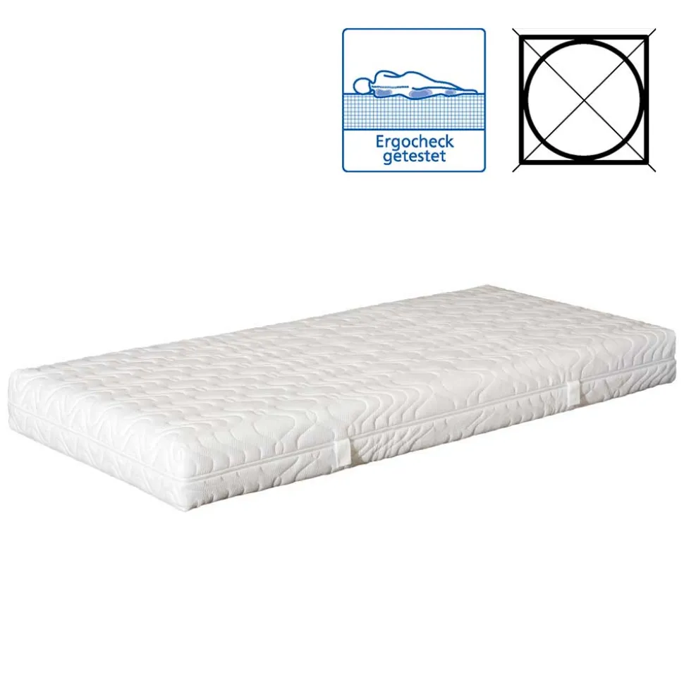 7-Zonen Kaltschaum-Matratze mit Visco Auflage - Snacky