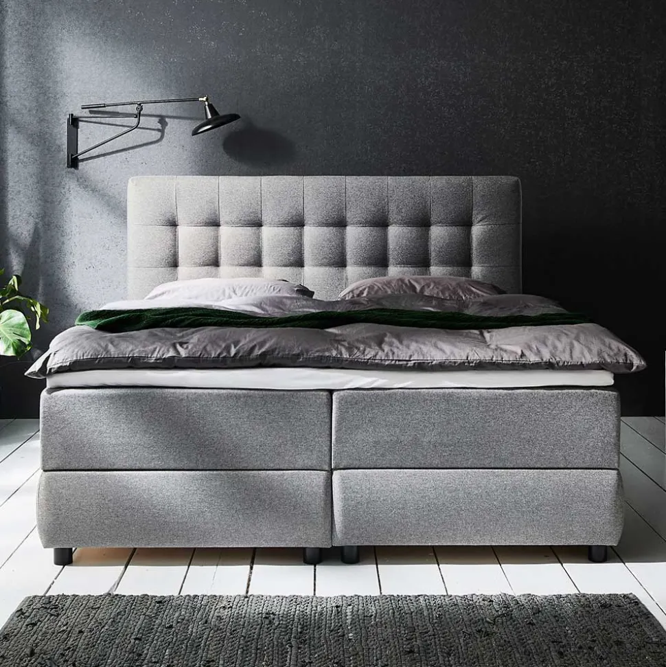 7-Zonen-TTF-Polsterbett mit Topper und Stauraum - Medan