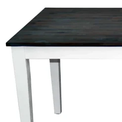 Zweifarbiger Essenstisch Cirimia im Landhaus Stil