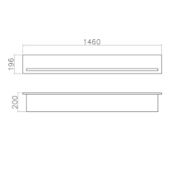 Zweifarbiges Landhausmöbel Set - Diatara I (vierteilig)