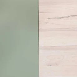 Zweifarbiges TV Board mit Gerätefach - Ajevos