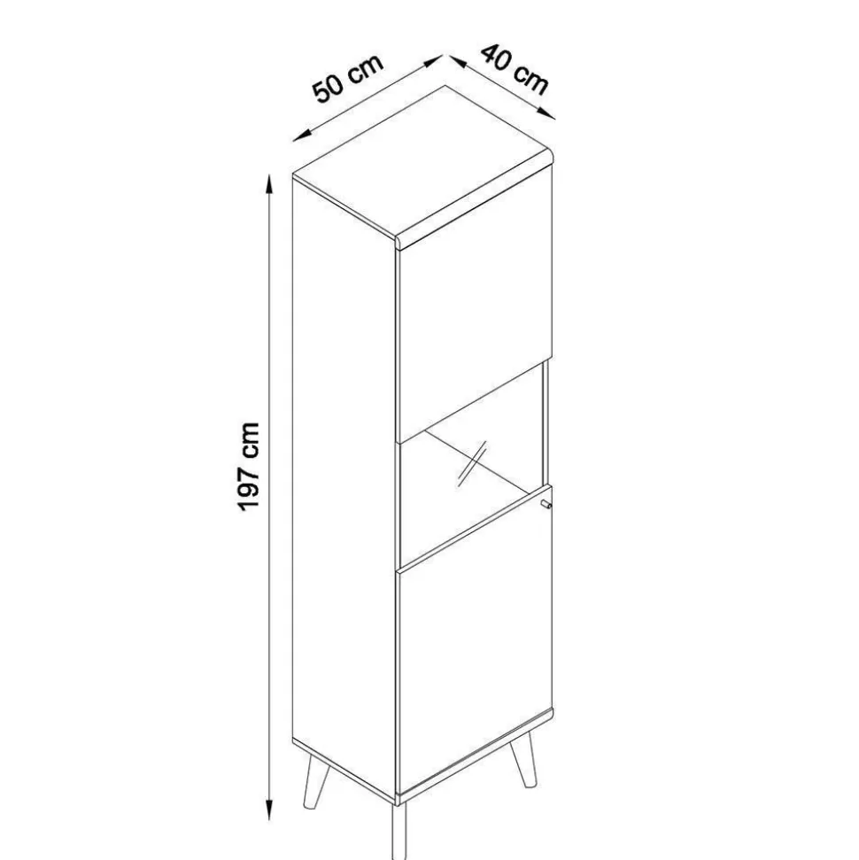 Zweifarbiges Wohnzimmer Möbel Set - Cablos (sechsteilig)
