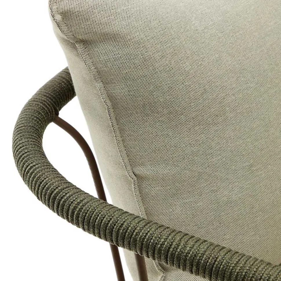 Zweisitzer Gartensofa in Braun - Ragusca