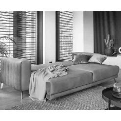 Zweisitzer Wohnzimmercouch mit Bettfunktion - Auricos